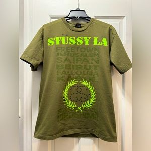 Stussy X Rogue Status T Shirt Size L